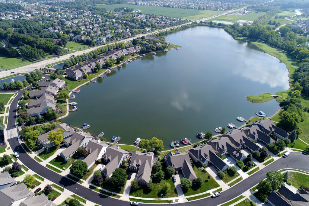 Lake Stonebridge Asphalt Milling Fishers Indiana Baumgartner Asphalt