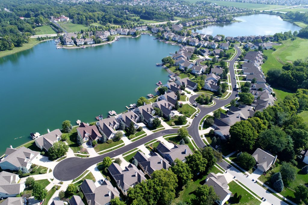 Lake Stonebridge Asphalt Milling Fishers Indiana Baumgartner Asphalt