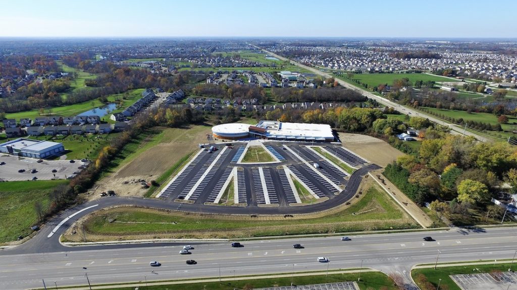 Grace Church Asphalt Paving Fishers Indiana Baumgartner Asphalt