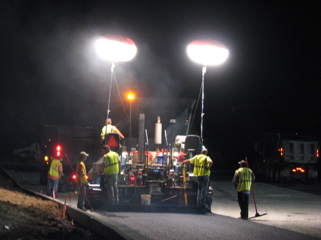 Eastern Star Church Asphalt Placement Indiana Baumgartner Asphalt